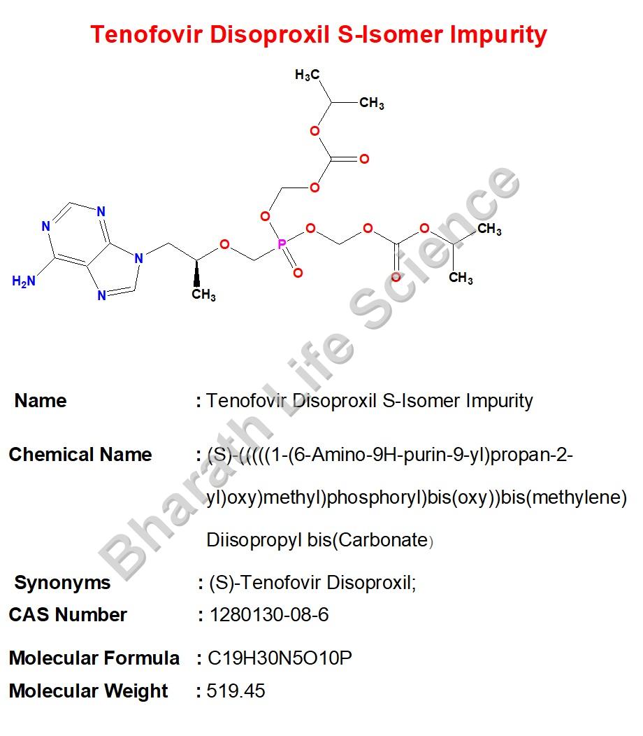 Tenofovir Disoproxil S-Isomer Impurity